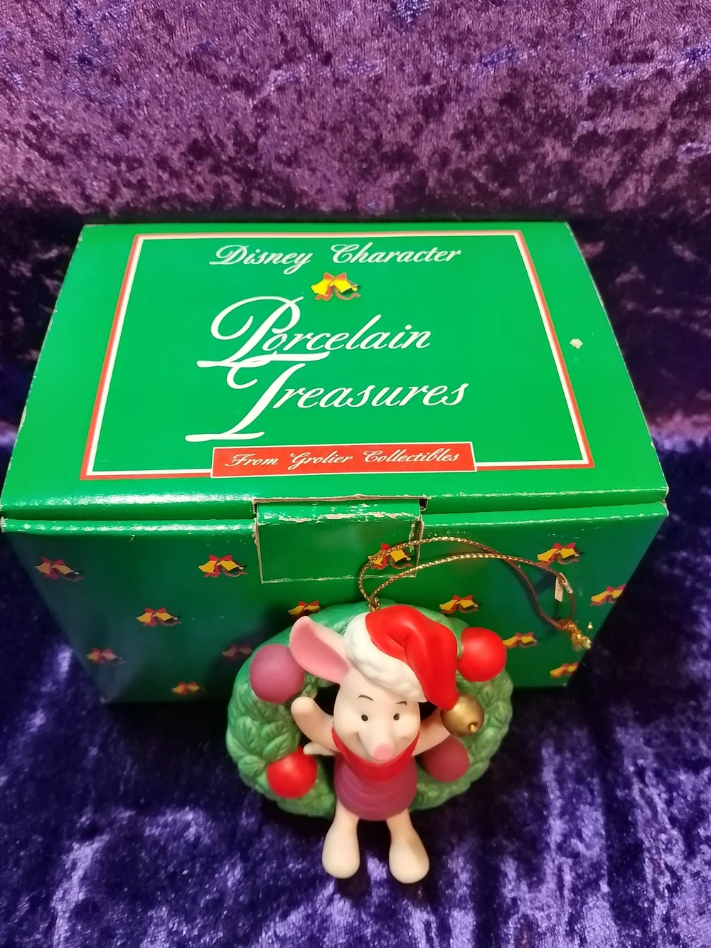 Disney Piglet Porcelain Wreath Ornament